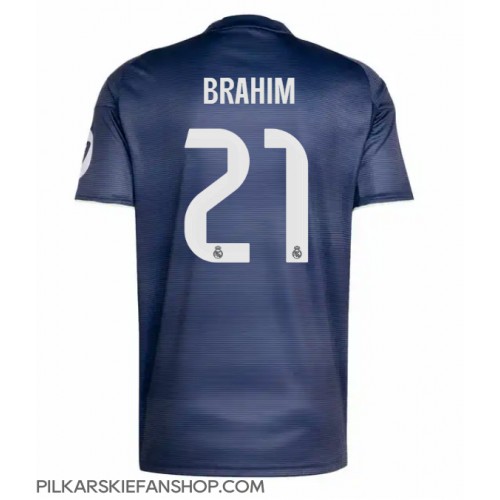 Koszulka piłkarska Real Madrid Brahim Diaz #21 Strój wyjazdowy 2025-26 tanio Krótki Rękaw Koszulka piłkarska Real Madrid Brahim Diaz #21 Strój wyjazdowy 2025-26 tanio Krótki Rękaw